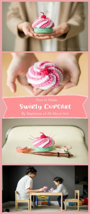 Swirly Cupcake By Stephanie of All About Ami