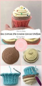 Sweet Cupcake Free Amigurumi Pattern Ideas - Carolinamontoni.com