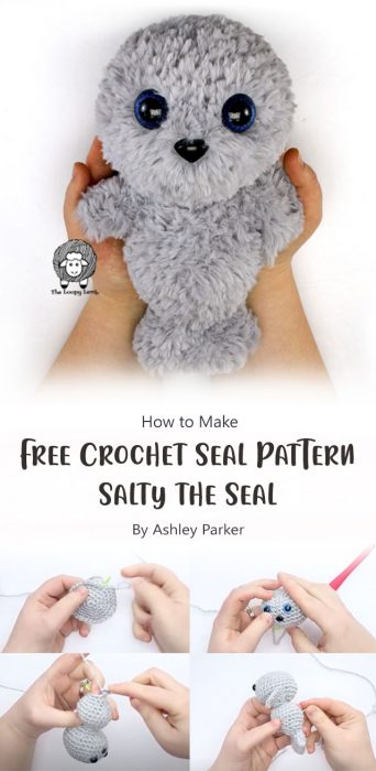 Free Crochet Seal Pattern – Salty the Seal By Ashley Parker