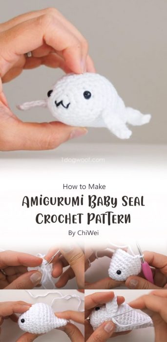 Amigurumi Baby Seal Crochet Pattern By ChiWei