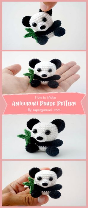 Amigurumi Crochet Panda Pattern By supergurumi. com