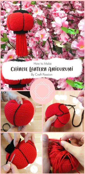 Chinese Lantern Amigurumi By Craft Passion