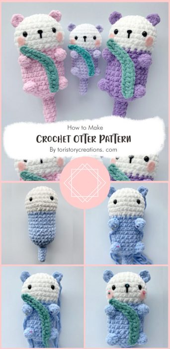 Crochet Otter Pattern By toristorycreations. com