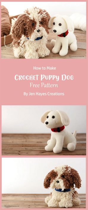 Crochet Puppy Dog By Jen Hayes Creations