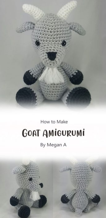 Goat Amigurumi By Megan A