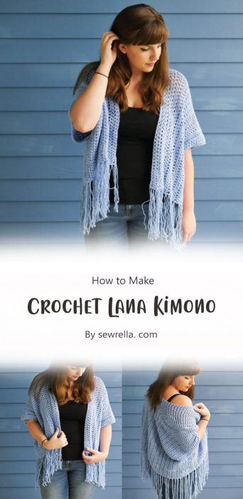 Crochet Lana Kimono By sewrella. com