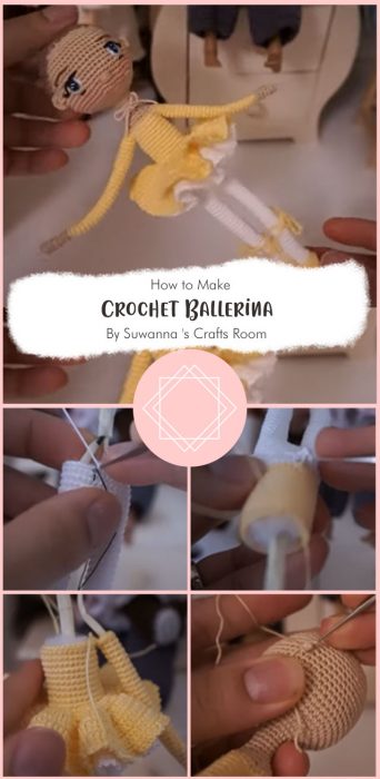 How to Crochet Ballerina By Suwanna 's Crafts Room