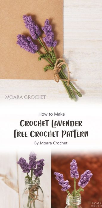 Crochet Lavender – Free Crochet Pattern By Moara Crochet