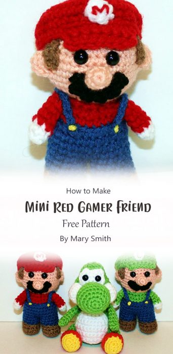 Mini Red Gamer Friend By Mary Smith
