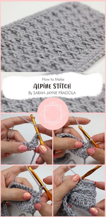 Alpine Stitch By SARAH-JAYNE FRAGOLA