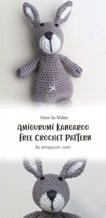 Amigurumi Kangaroo Free Crochet Pattern By amıgurum. com