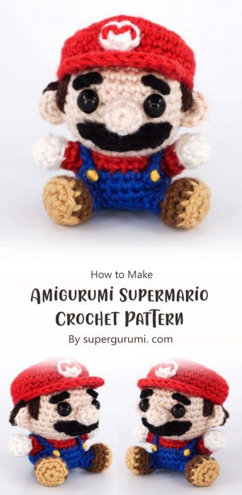 Amigurumi Supermario Crochet Pattern By supergurumi. com