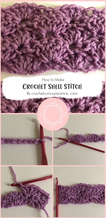 How To Crochet Shell Stitch By crochetconcupiscence. com