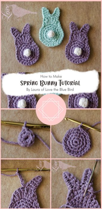 Spring Bunny Tutorial By Laura of Love the Blue Bird