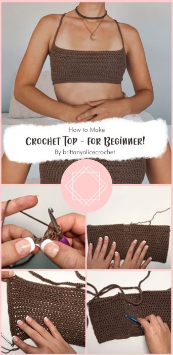 The First Crochet Top You Should Make as a Beginner! By brittanyalicecrochet