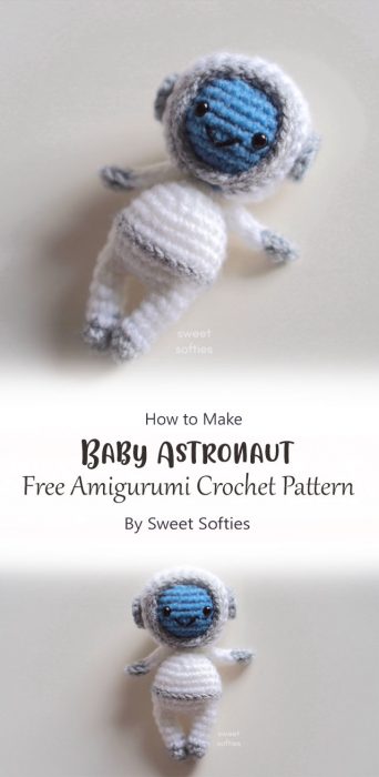 Baby Astronaut - Free Amigurumi Crochet Pattern By Sweet Softies