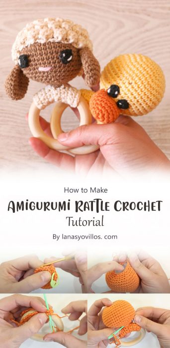 Amigurumi Rattle Crochet By lanasyovillos. com