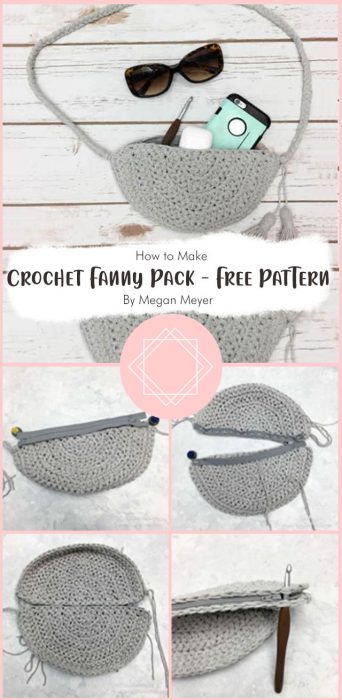 Crochet Fanny Pack - Free Pattern By Megan Meyer