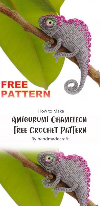 Amigurumi Chameleon Free Crochet Pattern By handmadecraft