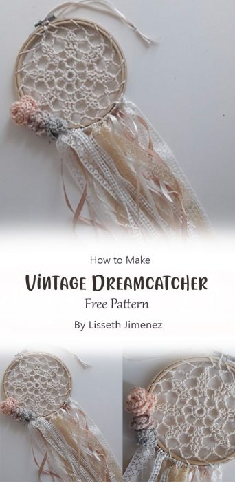 Vintage Dreamcatcher By Lisseth Jimenez