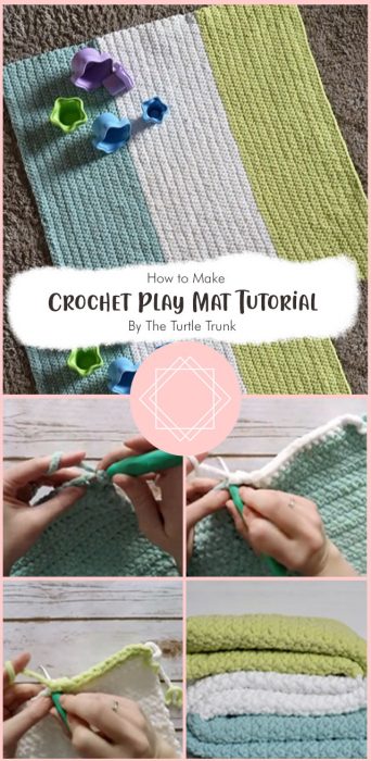 Crochet Play Mat Tutorial By The Turtle Trunk