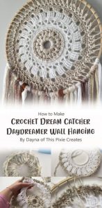 5 Crochet Dreamcatcher Free Pattern Ideas - Carolinamontoni.com