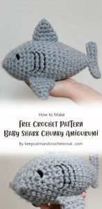 5 Cute Shark Free Amigurumi Pattern Ideas - Carolinamontoni.com