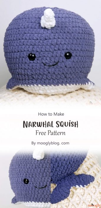 Narwhal Squish By mooglyblog. com
