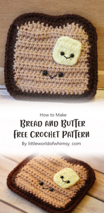 Bread and Butter Free Crochet Pattern By littleworldofwhimsy. com