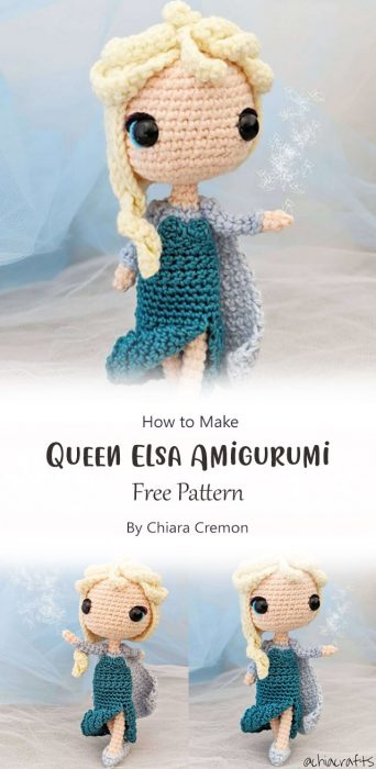 Queen Elsa Amigurumi By Chiara Cremon