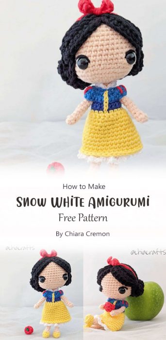 Snow White Amigurumi By Chiara Cremon