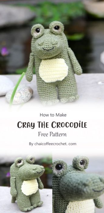 Cray the Crocodile By chaicoffeecrochet. com