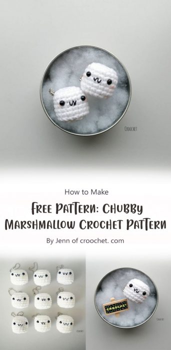 Free Pattern: Chubby Marshmallow Crochet Pattern! By Jenn of croochet. com