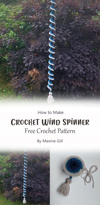 Crochet Wind Spinner By Maxine Gill