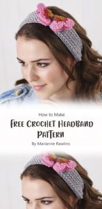 5 Hair Accessories with Animal Design Free Crochet Pattern Ideas ...