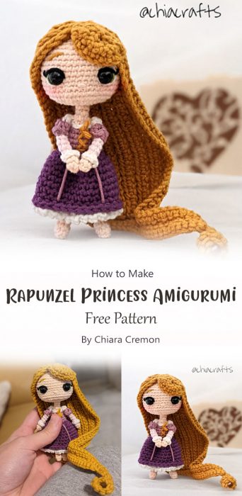 Rapunzel Princess Amigurumi By Chiara Cremon