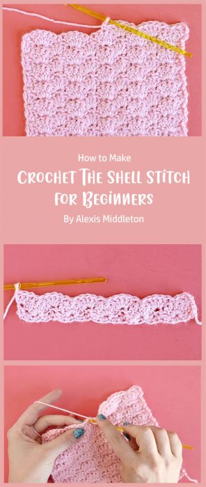 How to Crochet The Shell Stitch for Beginners By Alexis Middleton