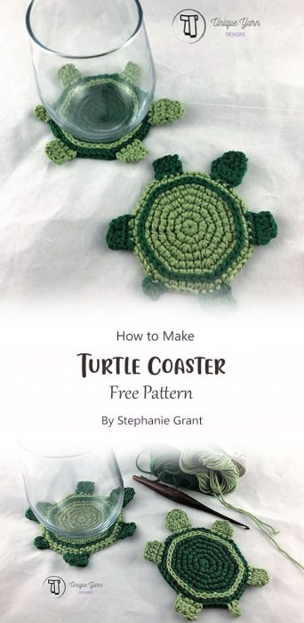 Turtle Coaster By Stephanie Grant