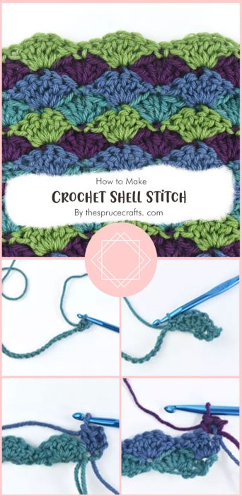 How to Crochet Shell Stitch By thesprucecrafts. com