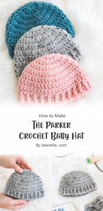 The Parker Crochet Baby Hat By sewrella. com