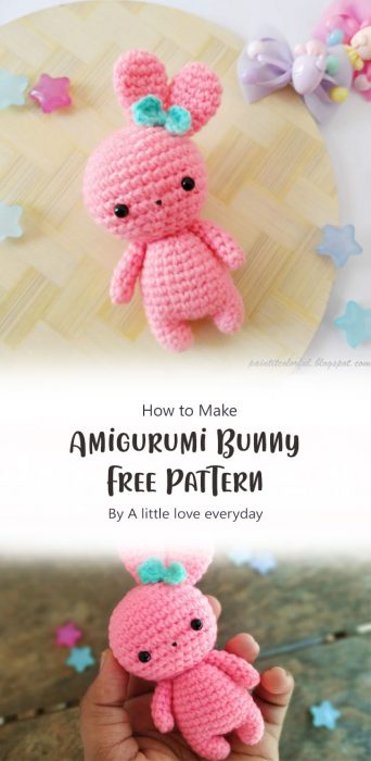 Amigurumi Bunny Free Pattern By A little love everyday