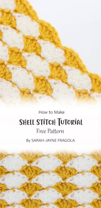 Shell Stitch Tutorial By SARAH-JAYNE FRAGOLA