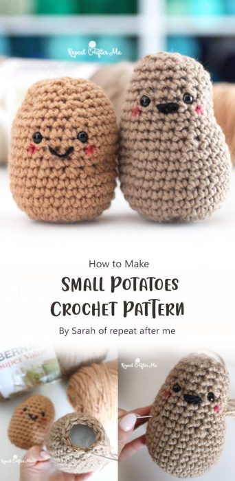 Small Potatoes Crochet Pattern By Sarah of repeat after me