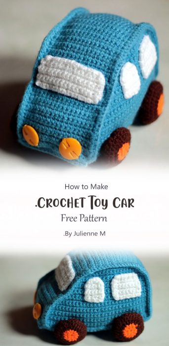 Crochet Toy Car By Julienne M.
