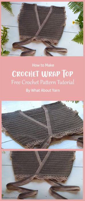 Crochet Wrap Top By What About Yarn