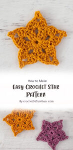 Easy Crochet Star Free Pattern Ideas - Carolinamontoni.com