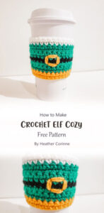 Lovely Christmas Coffee Cup Cozy Free Crochet Pattern Ideas ...