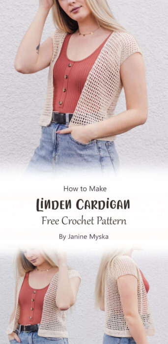 Lovely Summer Cardigan Free Crochet Pattern Ideas - Carolinamontoni.com