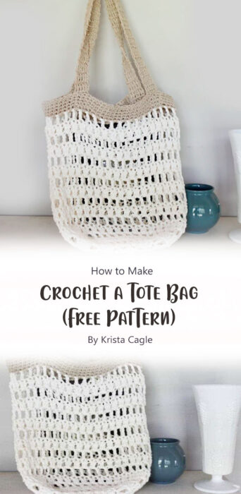 Lovely Tote Bag Free Crochet Pattern Ideas - Carolinamontoni.com