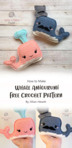 Cute Whale Free Amigurumi Pattern Ideas (Part 2) - Carolinamontoni.com